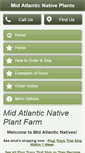 Mobile Screenshot of midatlanticnatives.com